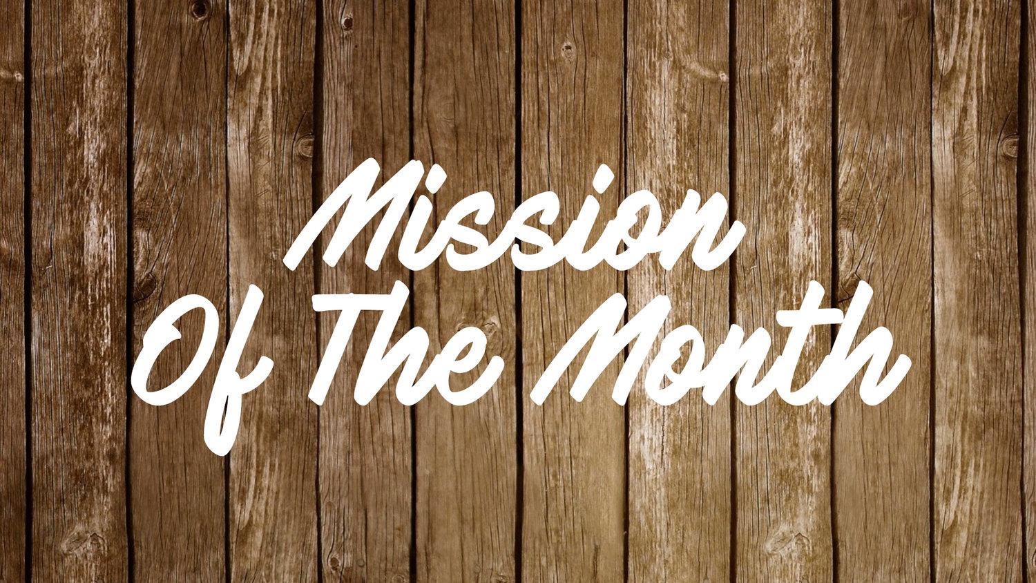 November Mission of the Month 2020 - Living Word Lutheran Church