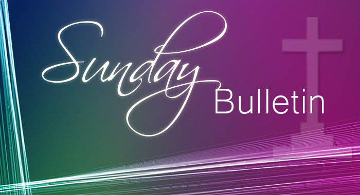 sunday-bulletin